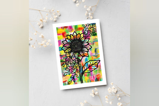 Sunflower Bloom sticker
