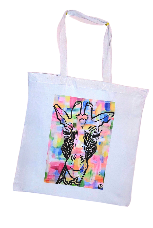 Vinny - Giraffe Tote Bag