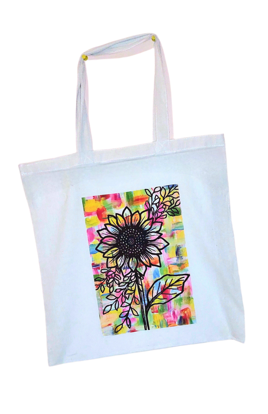 Sunflower Bloom Tote Bag