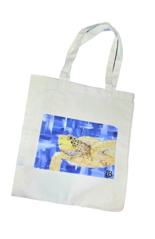 Geoff - Sea Turtle Tote Bag