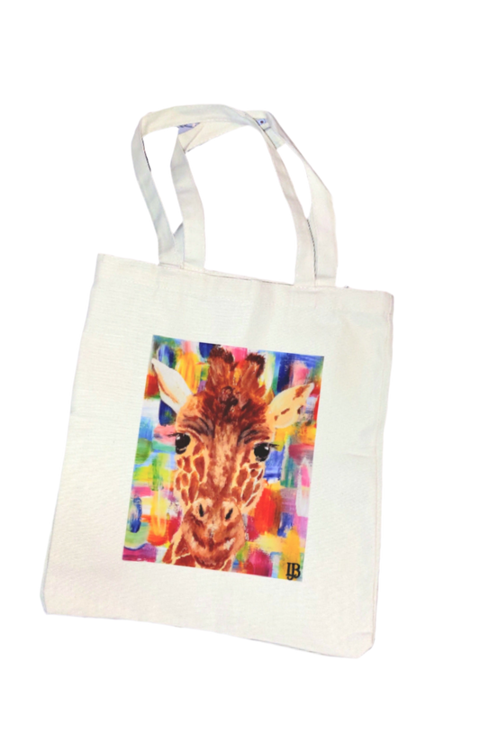 Poppy - Giraffe Tote Bag