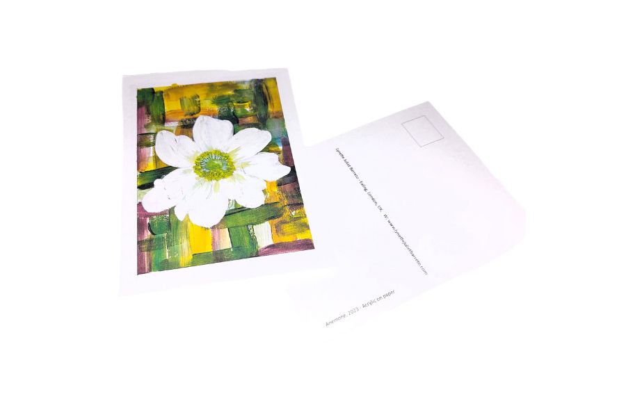 Bouquet postcard